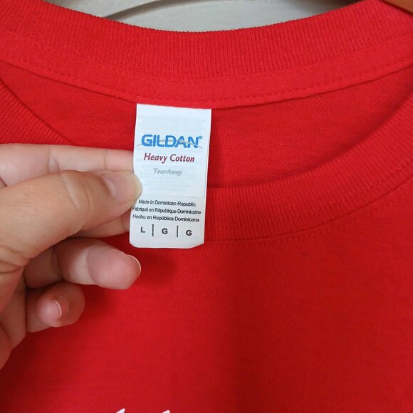 5/$25 The Hundreds Red Graphic T-Shirt Size Large - Picture 4 of 5